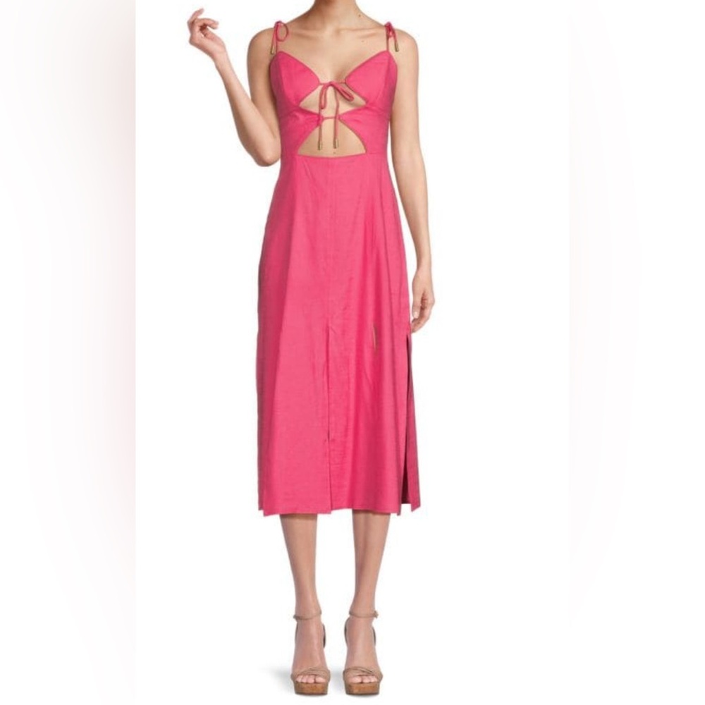 Cult Gaia Midi Dress with Cutout